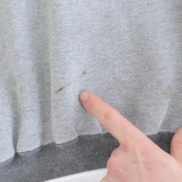 Vintage 80's Starter NBA Chicago Bulls Grey Crew Neck Sweater XXL - Picture 13 of 13